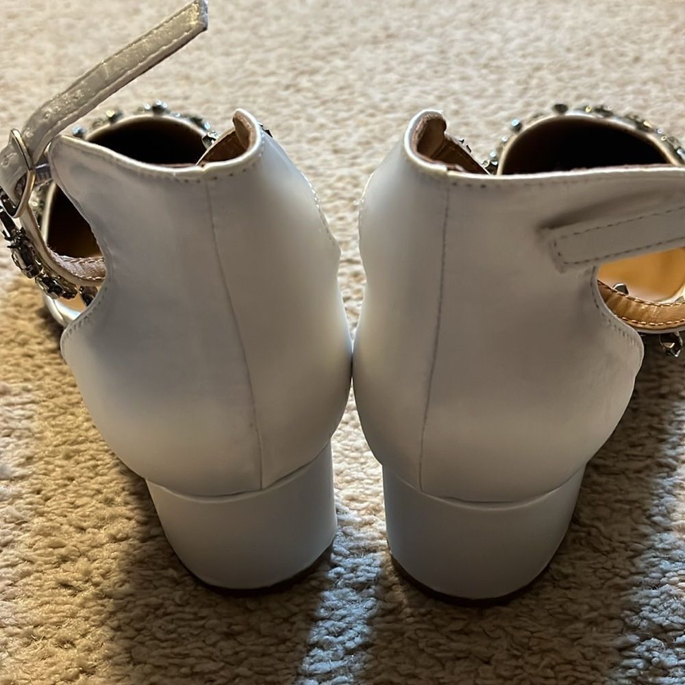 LULUS WOMEN’S SIZE 8.5 ANKLE STRAP HEELS - Picture 5 of 7